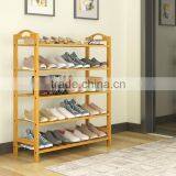 Hot Selling Economical Pine Wooden Shoe Rack thumbnail-4