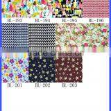 Cotton Fabric Bundle Quilting Sewing Fabric Gold Stars Printed Brown Cotton Fabrics thumbnail-6