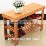 Cheap Different Style Wooden Shoes-changing Bench thumbnail-3