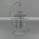 Metal Mini Lantern With Metal Stand thumbnail-5