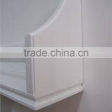 White Modern Bedroom Furniture Wooden Wall Shelf thumbnail-5