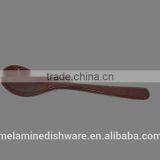 Melamine Dark Brown Spoon thumbnail-1