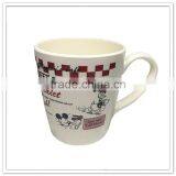 Lovely Cat Printed Food Contact Handled Melamine Children Drinking Cup thumbnail-4