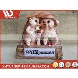 Home And Garden Art Work Hedgehog Resin Craft Solar China Led Lighting thumbnail-3