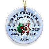 Ceramic Christmas Ornament thumbnail-1