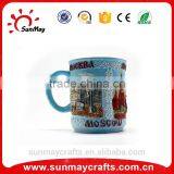 Wholesale Custom High Quality 3D MOSCOW Souvenir Ceramic Cup for Sale thumbnail-1