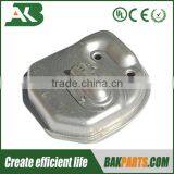 Generic Muffler Lawn Mower Brush Cutter Spare Parts Fits For GX35 Engine Motor thumbnail-2