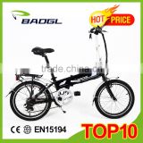 20" mini electric folding bike