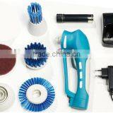 Kitchen Cleaning Tool, Bathroom Cleaning Brush, Handle Power Scrubber, Electric Cleaning Kits thumbnail-3