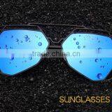 2016 Super Lovers Poly Polarized Sunglasses Metal Hollow Out V Glasses Frame Color Film Sunglasses thumbnail-2
