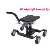 300LBS Adjustable Portable Motorcycle Motocross Dirt Bike Lift Jack Stand thumbnail-2