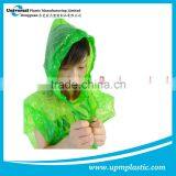 Emergency One Way Use Eco-friendly Degradable PE Raincoats thumbnail-5