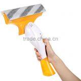Rechargeable Window Vacuum Cleaner and Squeegee Kit With Spray Bottle and Cleaning Microfiber Pad thumbnail-1