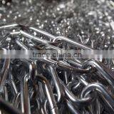 China OEM u3 Diamete 38mm Marine Studless Link Anchor Chain thumbnail-1