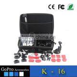2016 Hot Selling 33 in 1 Products Kit Used for Gopros Heros 4 Accessories Bundle of Camera Cases thumbnail-1