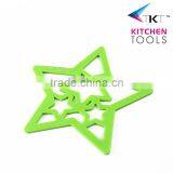 Star Shape Silicone Coffee Hot Water Heating Cup Mat Cup Holder Cup Pad thumbnail-1