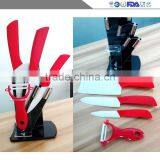 OEM Available ABS+TPR Handle Kitchen Ceramic Knife With Gift Box thumbnail-1