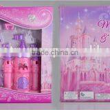 2016 New Fashion Kids Furniture Toy Plastic Castle Play Set thumbnail-4