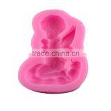 Baby's Wings Angel Boy Mould DIY Turn the Sugar Cake Mould the Silicone 1688 Agent thumbnail-3