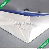 Custom Multicolor Paper Bag With Cotton Ribbon Handle for Clothing thumbnail-4