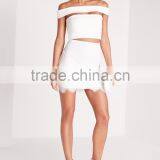 Cheap Price White Lace Bodycon Sexy Girls Mini Skirt thumbnail-3