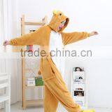 Flannel Cartoon Adult Animal Jumpsuit Animal Pajamas Jumpsuit Bear Wennie Design thumbnail-5