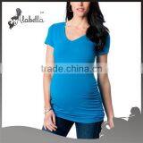 Blank T-shirt Wholesale Blank Maternity t Shirts thumbnail-1
