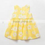 New European and American Cute Princess Dress Daisy Printed Frock thumbnail-2