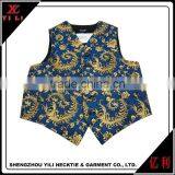 Inspire Style Patterned Waistcoat Microfiber Designer Vests thumbnail-1