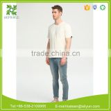 wholesale hemp jersey fabric t shirt low cost high quality