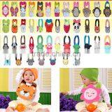 Cotton Lovely Cartoon Animal Baby Bibs thumbnail-1