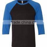 Bella+Canvas Unisex 3/4 Sleeve Raglan Baseball Tee - Made From Polyester Cotton Blend and Comes With Your Printed Logo thumbnail-4