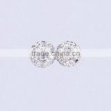 Rhineston Buckle With Foldover Elastic Ties - Crystal Beads for Shoelace Headband Decoration - Buckles for Belt Pouch thumbnail-3