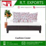 2017 Latest Design Custom Shape 100%Cotton Cushion Cover