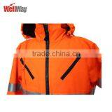 PU Coating UPF 50+ 3m Safety Reflective Red Jacket thumbnail-3