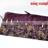 Purple Knitting Needle Case (DP & Hooks) 36x24cm, Sold per Pack of 1,8seasons