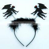 Wholesale Super Cute Halloween Party Kids Headband Demon Antlers Hairband thumbnail-1