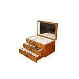 Foldable Large Wooden Jewellry Boxes With Drawers for Necklaces, Earrings thumbnail-1