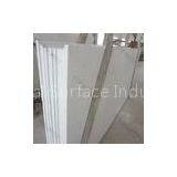 KKR High Glossy And Polished Quartz Stone White Color Quartz Slabs For Countertop thumbnail-1