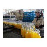 Automatic Fruit Juice Processing Plant , Plastic Bottle Hot Filling Machine
