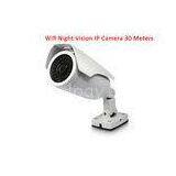 128G TF Card IR Bullet Night Vision IP Camera High Definition H.264 Video Compression
