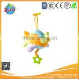 Plush Helicopter Baby Rattle Toy With Teether thumbnail-1