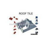 Shingle Roofing, Colored Roof Tile, Glazed Roof Tile