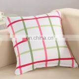 Simple Plain Grid Pillow Home Decorate Cushion thumbnail-3