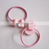 Good Fashion Pink Platsic Bowknot Hair Band Elastic for Kids thumbnail-2