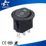 Illuminated Round Boat Electronics Rocker Switch Hidden Camera Light Switch T85 With LED Indicator thumbnail-3