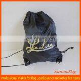 Customized Promotion Jute Drawstring Bags thumbnail-1