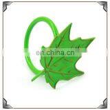 2014 Newest Zinc Alloy Enamel Maple Leaf Shape Napkin Ring thumbnail-1