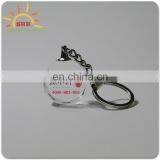 OEM Design Logo Crystal Keyring Small 3d Laser Engraved Led Crystal Keychain thumbnail-3