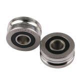 LFR5201-12 KDD NPP R5201-12 ZZ 2RS U Type Groove Track Roller Guide Pulley Bearing
